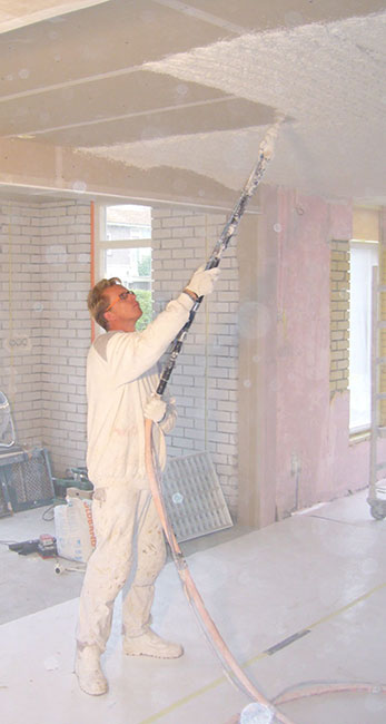 Robert Jongbloed aan het werk