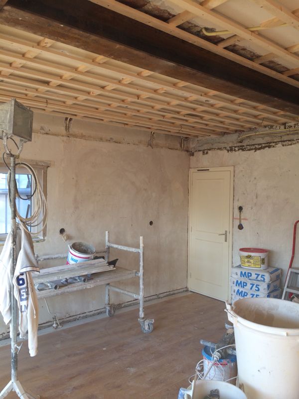 Afgewerkt project: stucwerk interieur