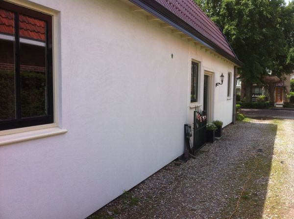 Jongbloed Stukadoors aan het werk op locatie